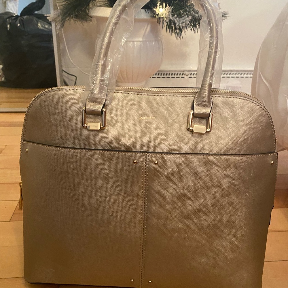 Aldo gold purse